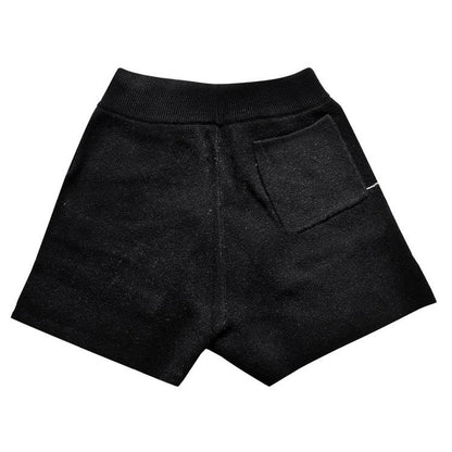 Rhude Knit Logo Short 'Black/Creme'