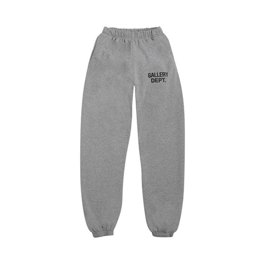 Gallery Dept. GD Pantalon de survêtement avec logo anglais 'Heather Grey'