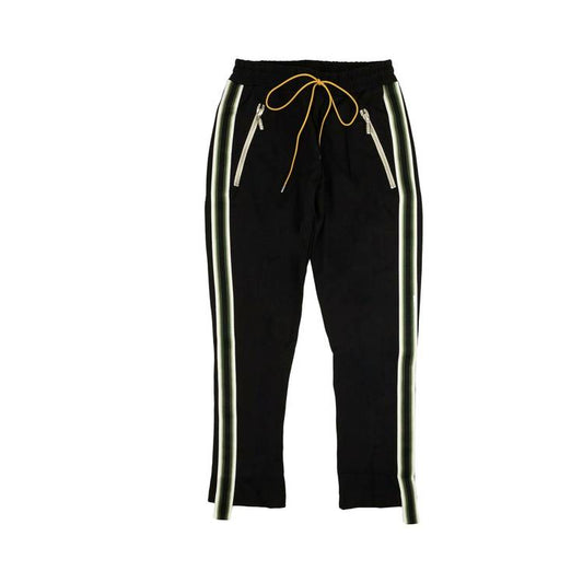 Pantalon Rhude Traxedo 'Noir/Vert'