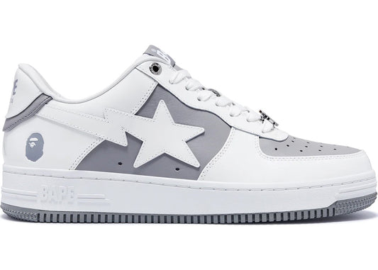 A Bathing Ape Bape Sta Low #6 Gray 