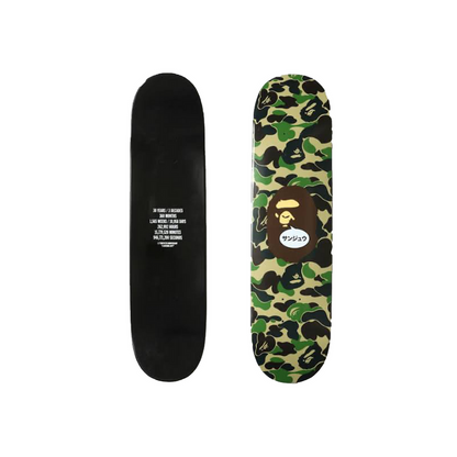 BAPE® 30th Anniversary Skateboard Green Camo