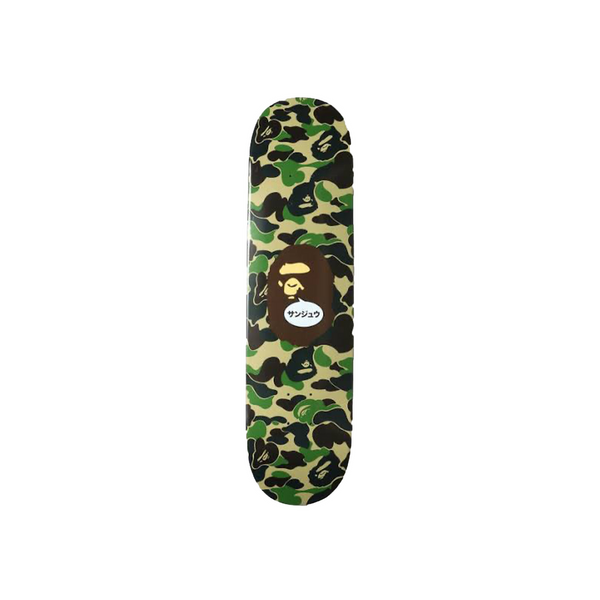 BAPE® 30th Anniversary Skateboard Green Camo