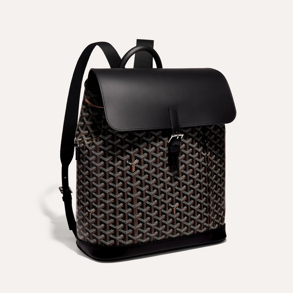Goyard Alpin Backpack Goyardine Black