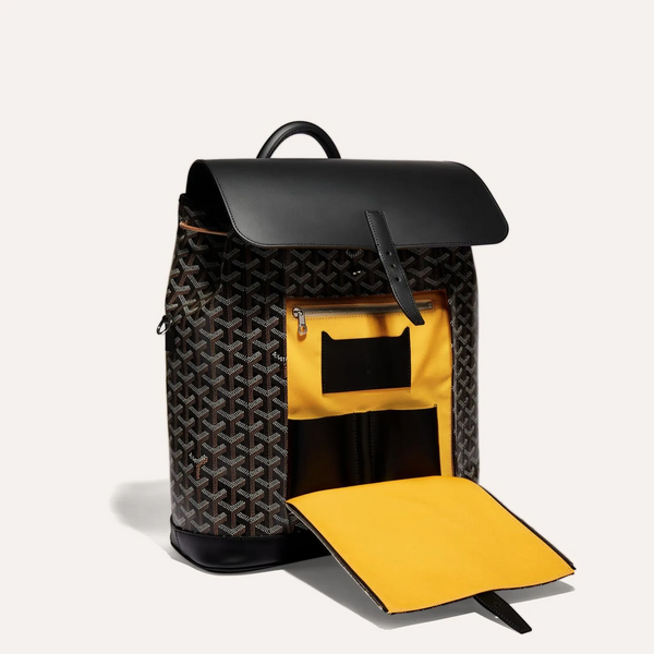 Goyard Alpin Backpack Goyardine Black
