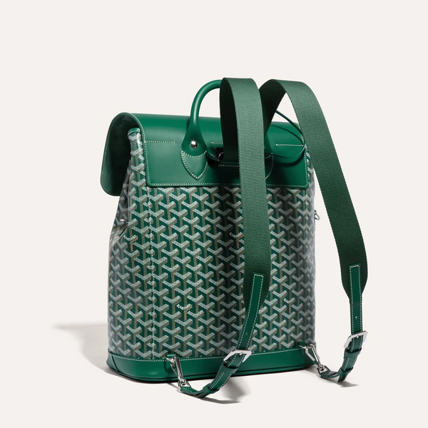 Goyard Alpin Backpack Goyardine Green