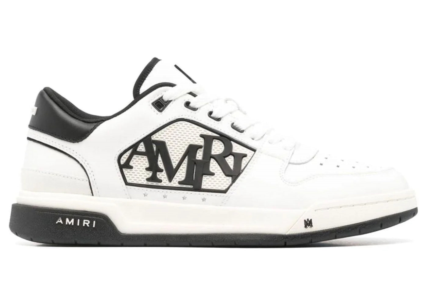 AMIRI Classic Low White Black