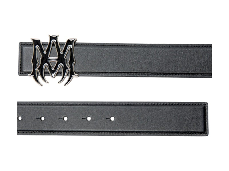 AMIRI Nappa 1.5 Width Belt Black