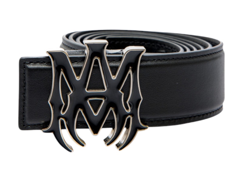 AMIRI Nappa 1.5 Width Belt Black