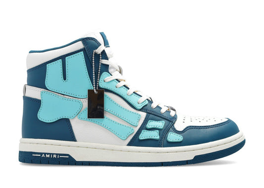 AMIRI Skel Hi Top Bleu Ardoise 