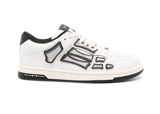 AMIRI Skel Low Top White Black