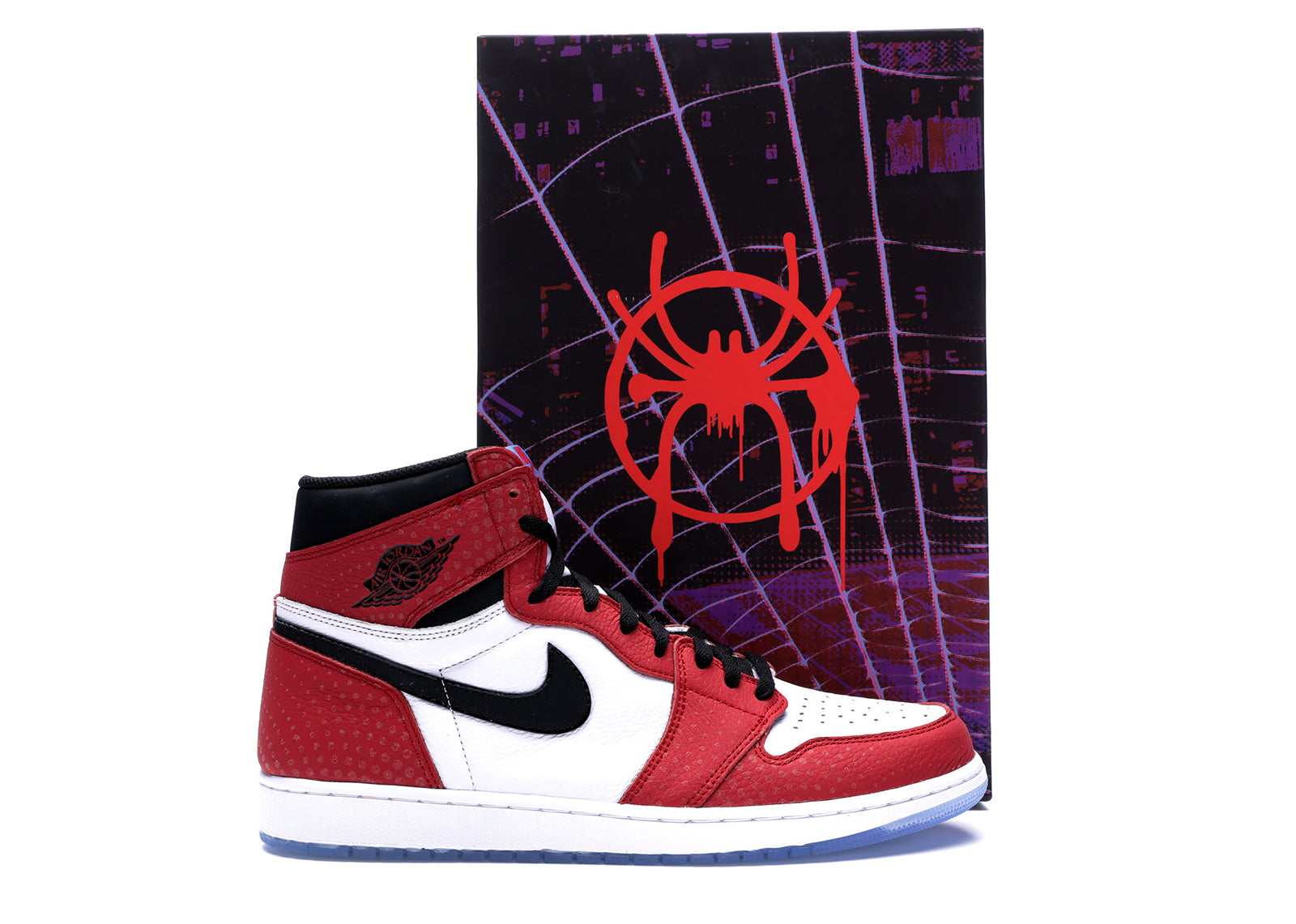 Jordan 1 Retro High Spider Man Origin Story (Special Box)