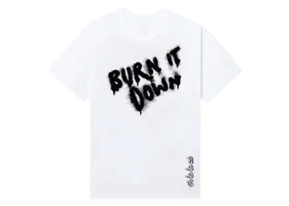 Anti Social Social Club Burn It Down Tee White