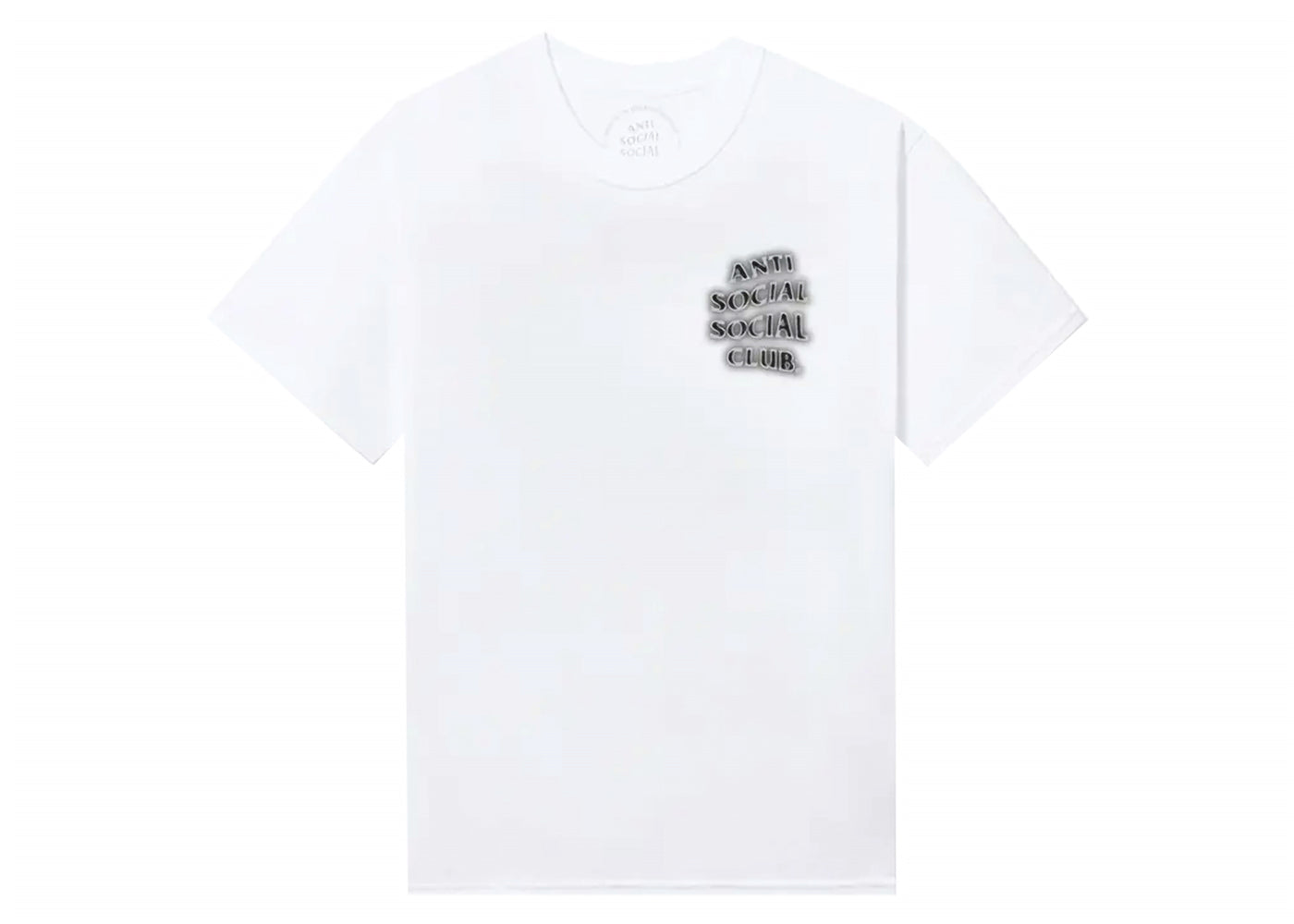 Anti Social Social Club Burnout Tee White