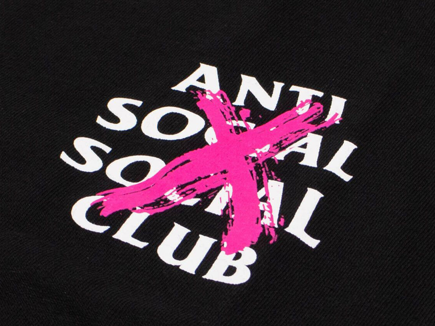 Anti Social Social Club Cancelled T-shirt Black