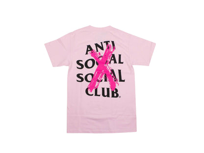 Anti Social Social Club Cancelled T-shirt Pink