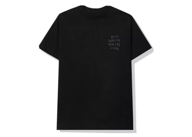 Anti Social Social Club Dramatic Kkoch Tee Black