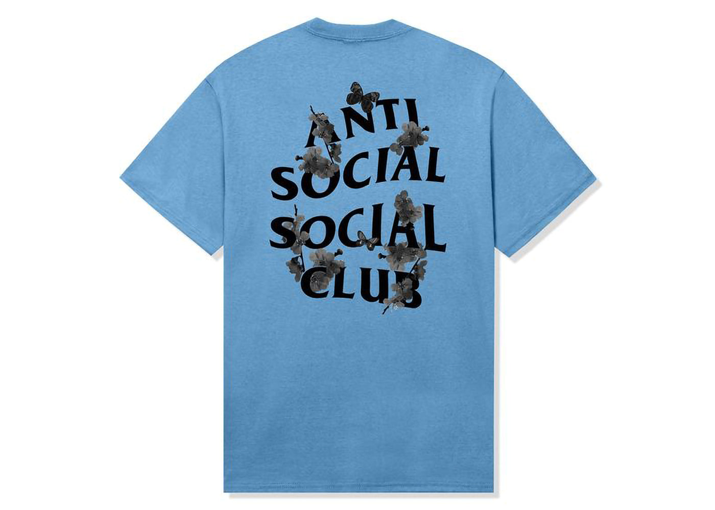 T-shirt dramatique Anti Social Social Club bleu 