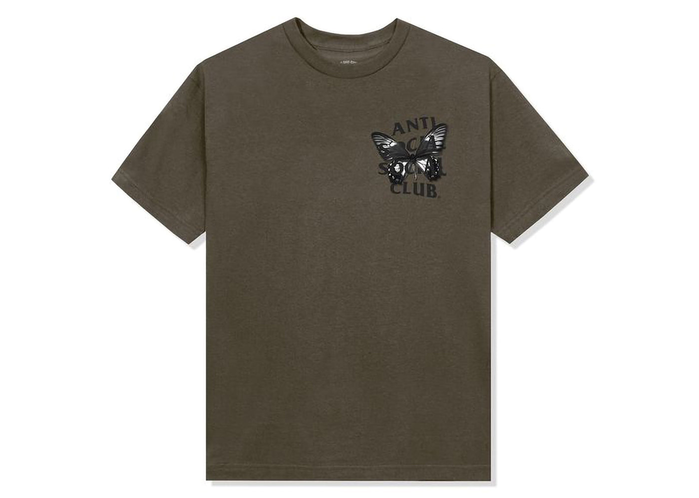 Anti Social Social Club Hidden Sky Tee Brown