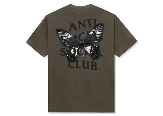 Anti Social Social Club Hidden Sky T-shirt Marron 