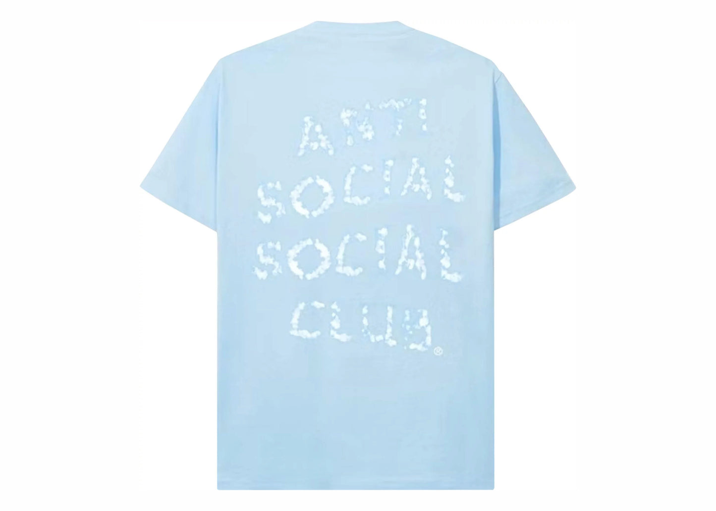 Anti Social Social Club Partly Cloudy T-shirt Blue