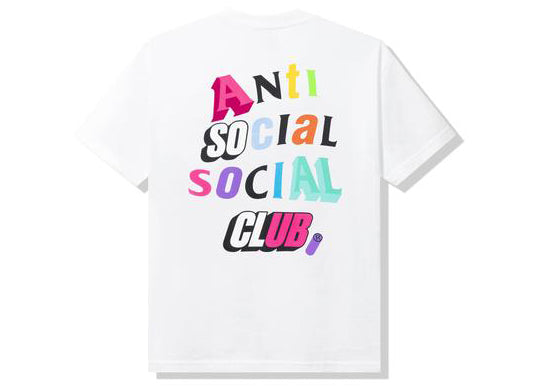 Anti Social Social Club Le Vrai Moi Tee Blanc