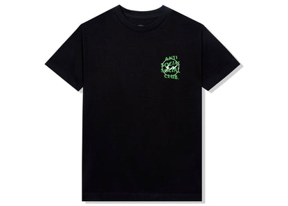 Anti Social Social Club x Fragment Precious Petals Tee (FW22) Black Green