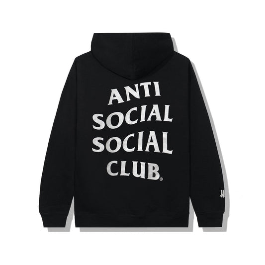 Anti Social Social Club x Undefeated Paranoid Sweat à capuche Noir 