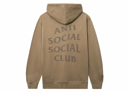 Anti Social Social Club x Undefeated Still Paranoid Hoodie Sandstone 