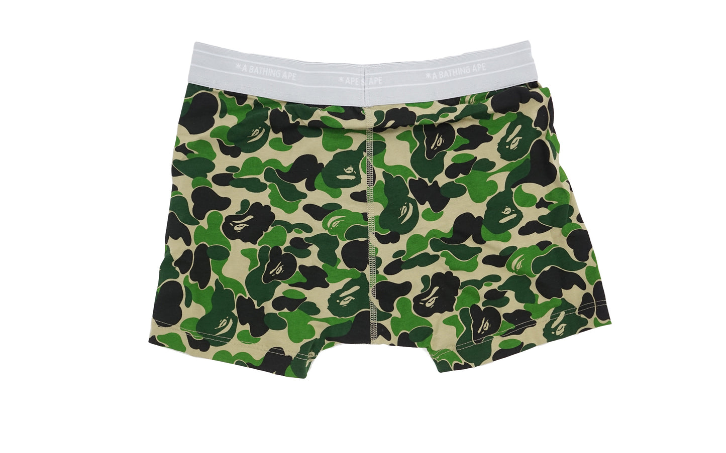 BAPE ABC Camo Boxer Trunks Green 