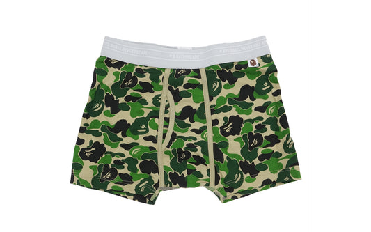 BAPE ABC Camo Boxer Trunks Green