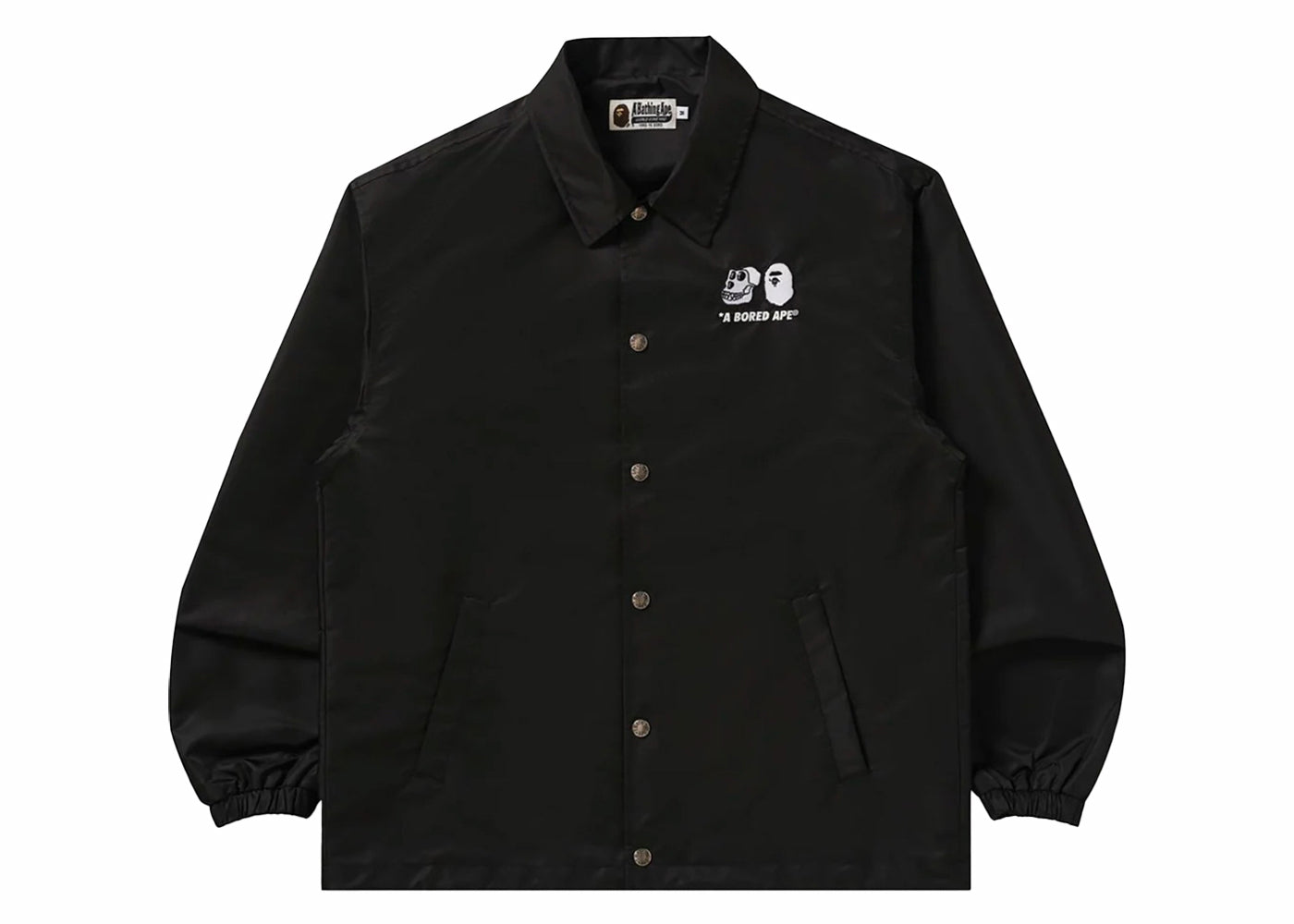 BAPE x BAYC Coach Jacket Black