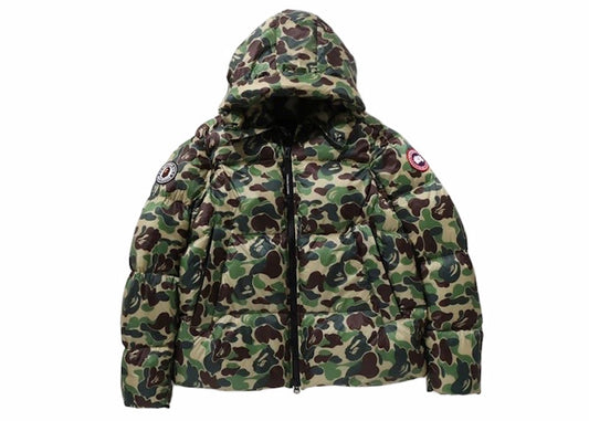 BAPE x Canada Goose Crofton Puffer Jacket Green