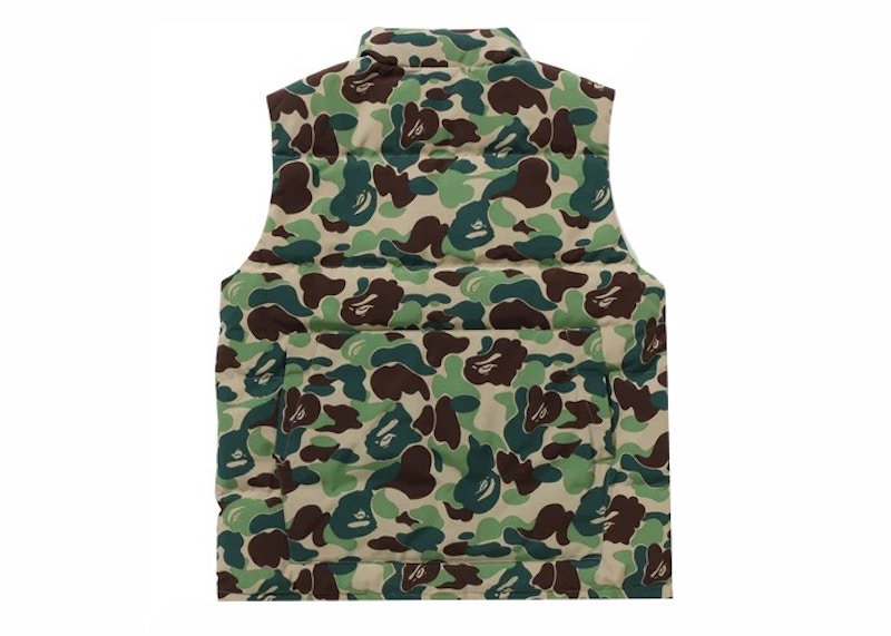 BAPE x Canada Goose Freestyle Vest Green