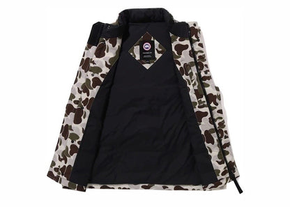 BAPE x Canada Goose Freestyle Vest Grey