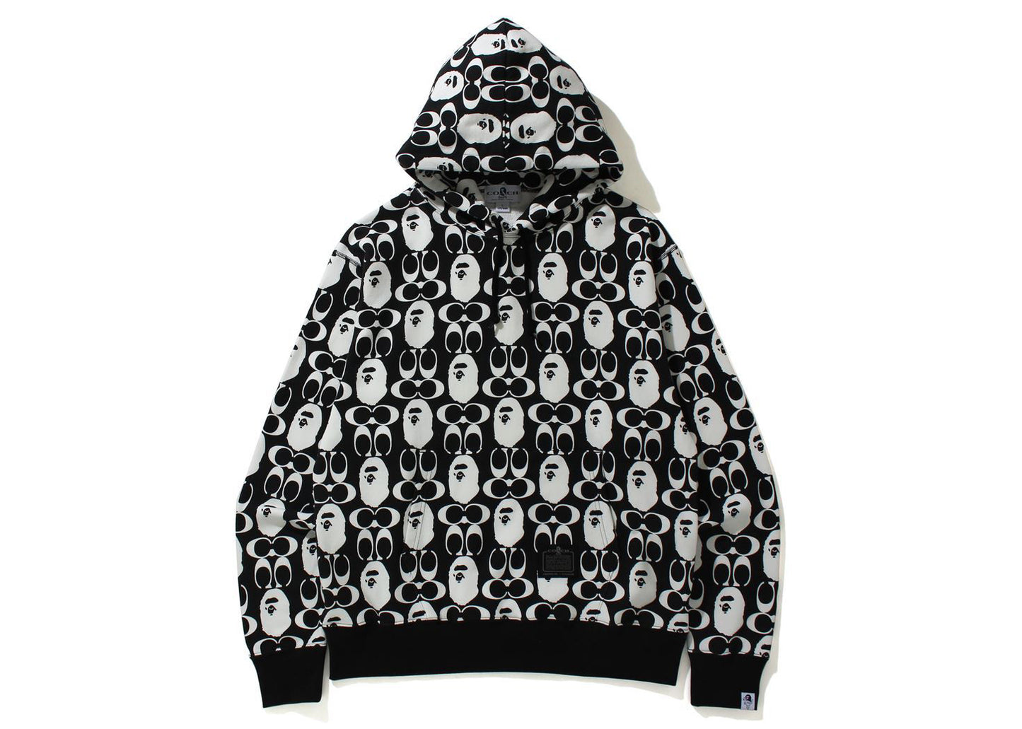 Sweat à capuche BAPE x Coach noir 