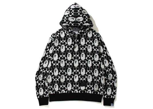 BAPE x Coach Pullover Hoodie Black 