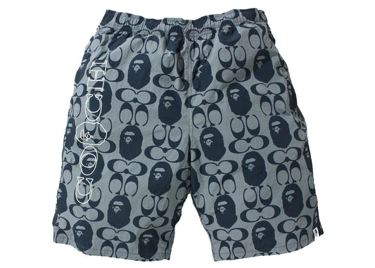 BAPE x Coach Shorts Navy 