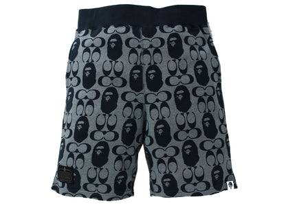 BAPE x Coach Sweat Shorts Navy