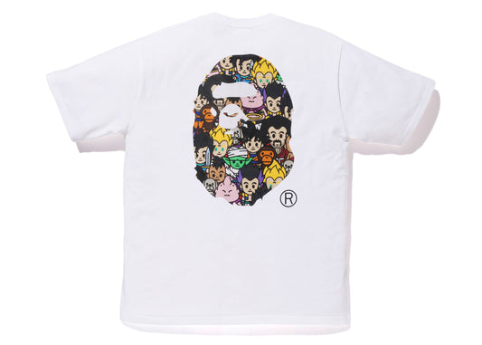 BAPE x Dragon Ball Z Ape Head Tee White 