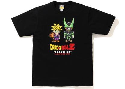 BAPE x Dragon Ball Z Baby Milo Son Gohan &amp; Cell Tee Black