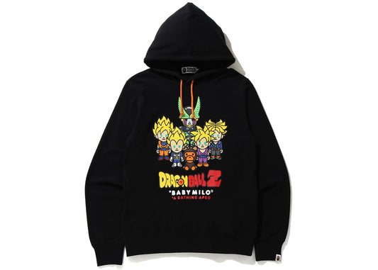 BAPE x Dragon Ball Z Bébé Milo Super Saiyan &amp; Cell Pull à capuche Noir 