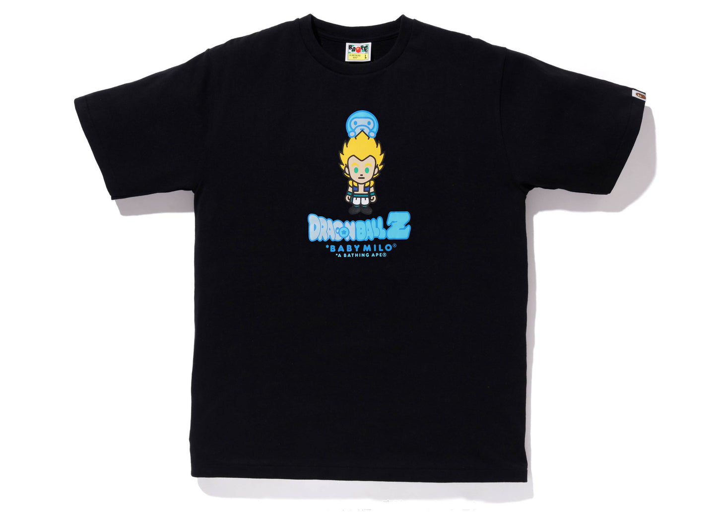 BAPE x Dragon Ball Z Gotenks Baby Milo Tee Black