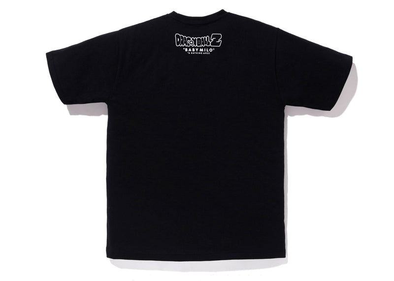 BAPE x Dragon Ball Z Super Saiyan Vegeta & Son Goku Baby Milo Tee Black