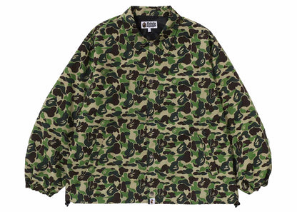 BAPE x OVO ABC Camo Coach Veste Vert 