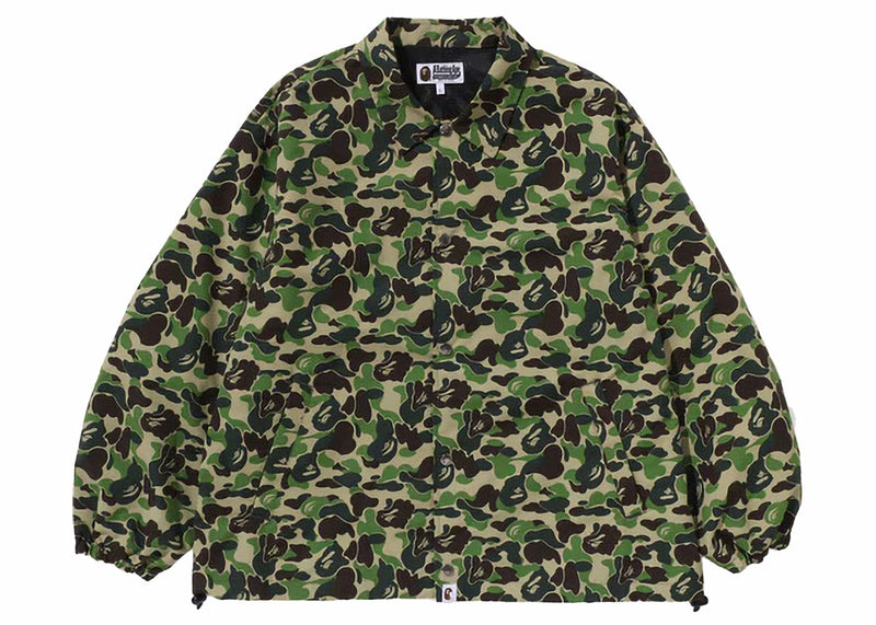 BAPE x OVO ABC Camo Coach Jacket Green