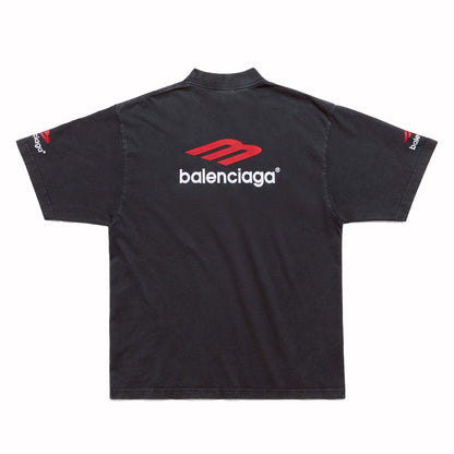 Balenciaga 3B Sports Icon T-shirt Black/Red/White