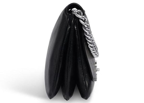 Balenciaga BB Soft Large Flap Bag Black