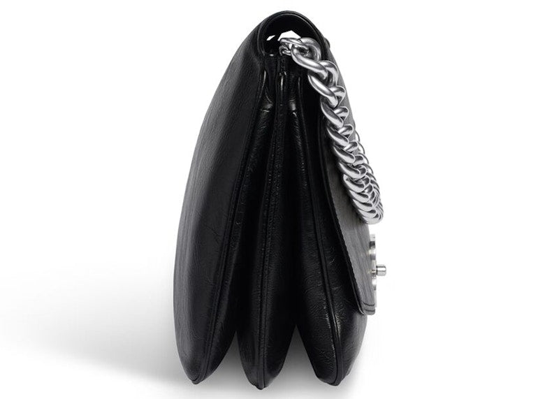 Balenciaga BB Soft Large Flap Bag Black