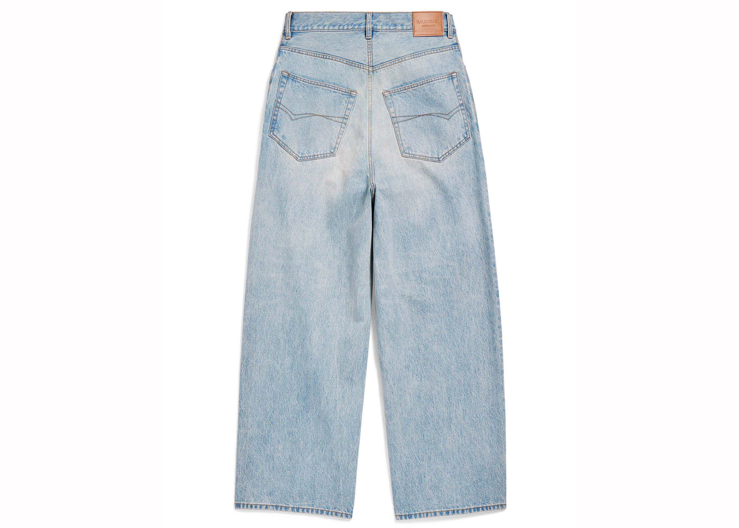 Balenciaga Baggy Trousers Light Blue