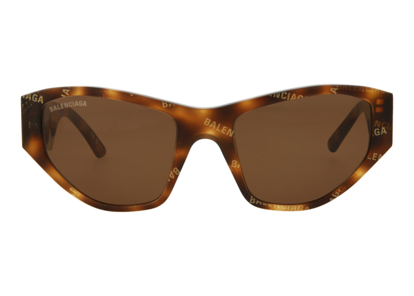 Balenciaga Cat Eye Sunglasses Havana/Havana Brown 